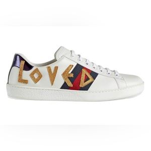 Gucci white Loved Ace Sneakers